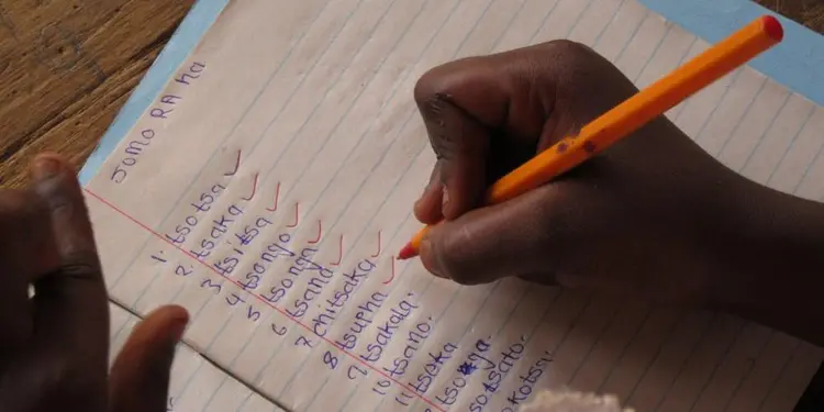 A Literacy Dictation Class